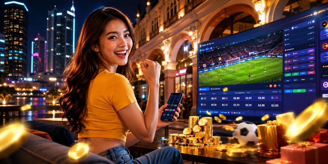 User from Petaling Jaya following online casino betting with a clean interface